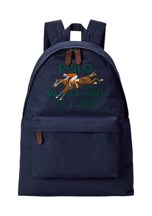 Ralph Lauren Ralph Lauren Equestrian Canvas Backpack