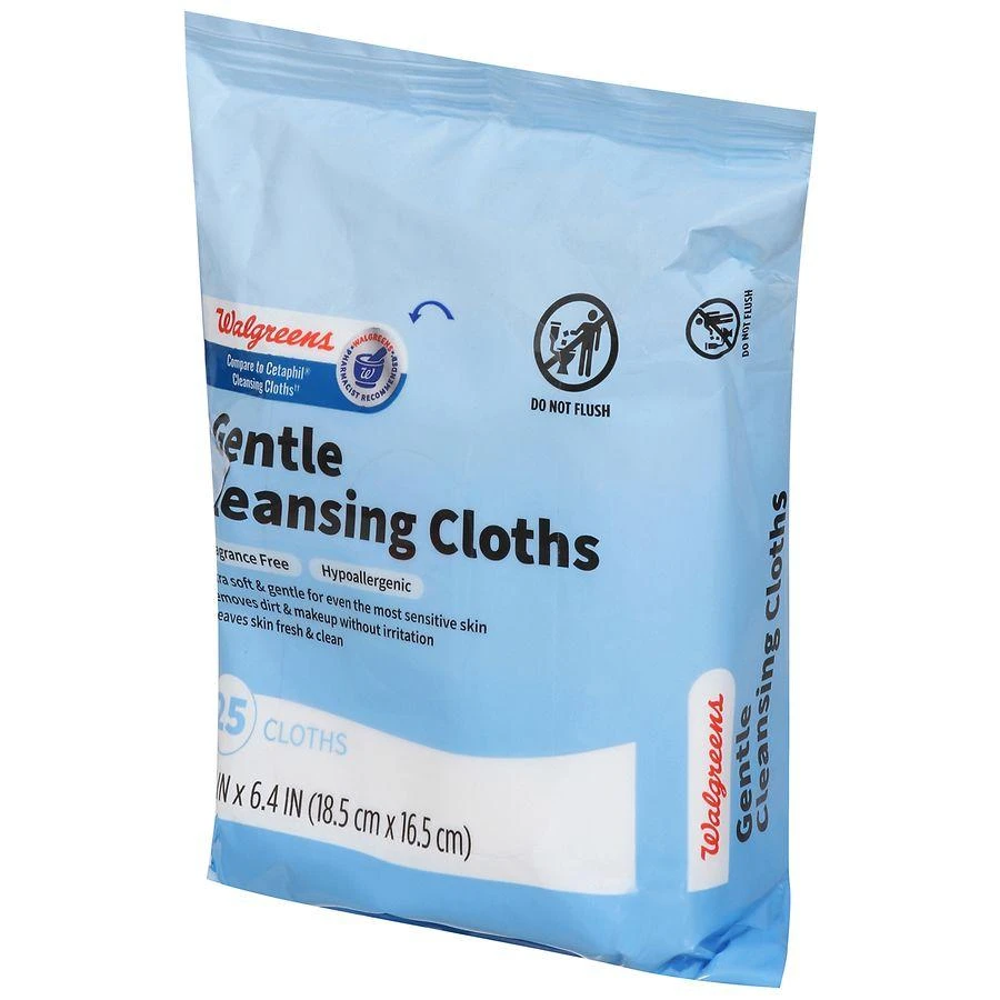 Walgreens Gentle Cleansing Cloths 3