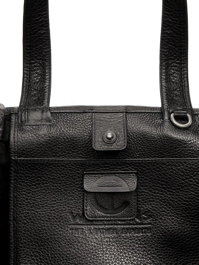 Telfar Large Pebbled Leather Carry Bag 6