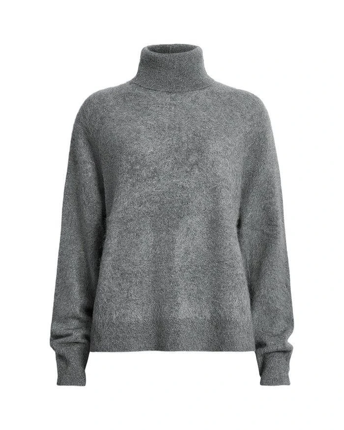 ALL SAINTS Rebel Cashmere Roll Neck Sweater 6