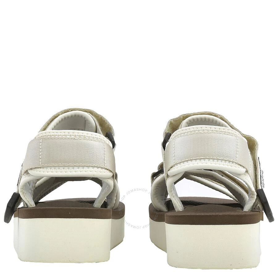 Suicoke Ivory X Brown Kisee-Po Sandals 3