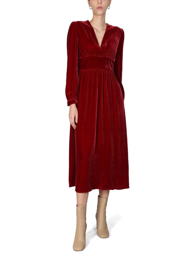 Boutique Moschino Boutique Moschino Panné Velvet Dress