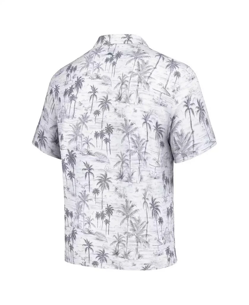 Tommy Bahama Men's Gray San Diego Padres Sport Cabana Shores IslandZone Tri-Blend Polo 3