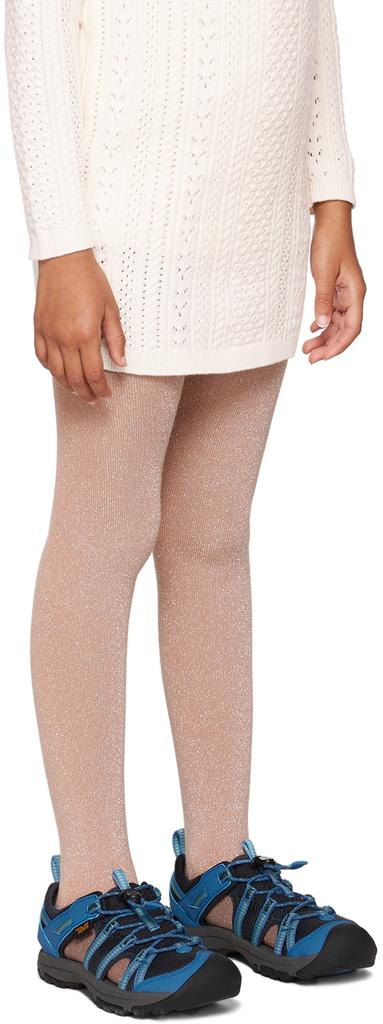 MOLO Kids Tan Glitter Tights