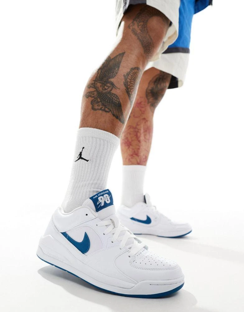 Jordan Jordan Stadium 90 trainers in white and blue 1