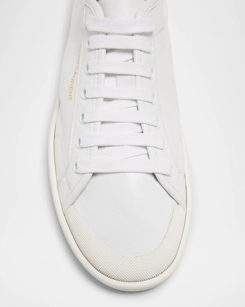 Yves Saint Laurent Gym Leather Low-Top Sneakers 5