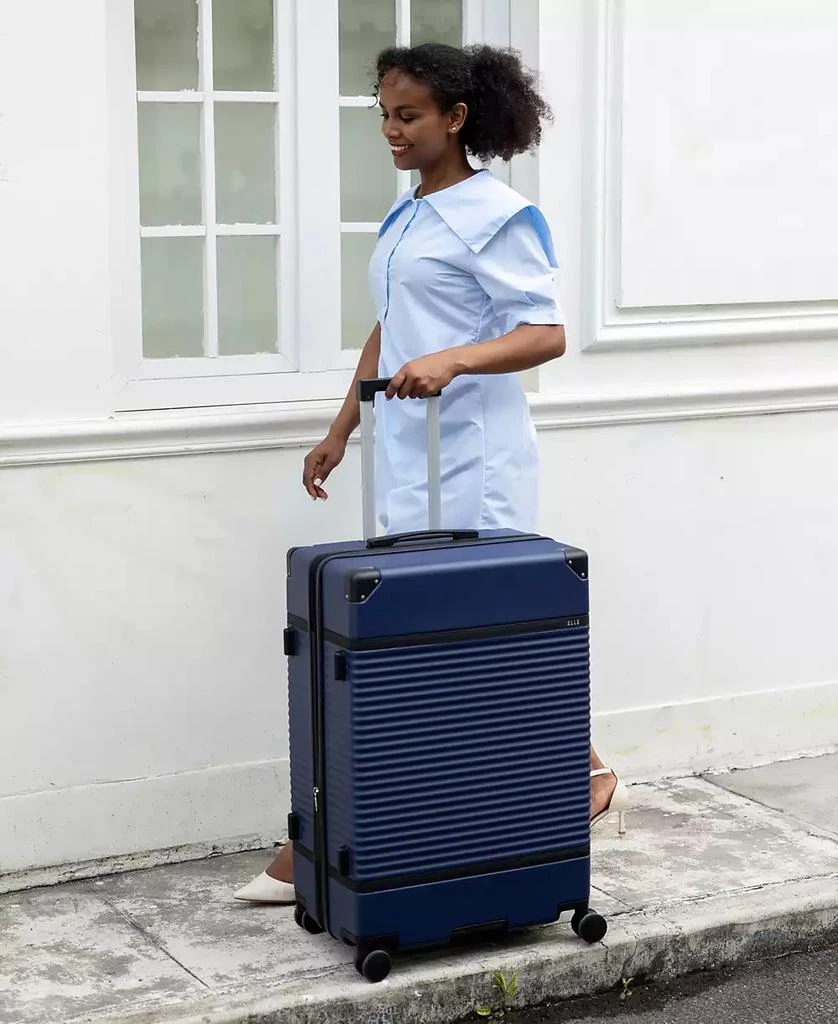 ELLE Belleville 3-Piece Expandable Retro Spinner Luggage Set 9