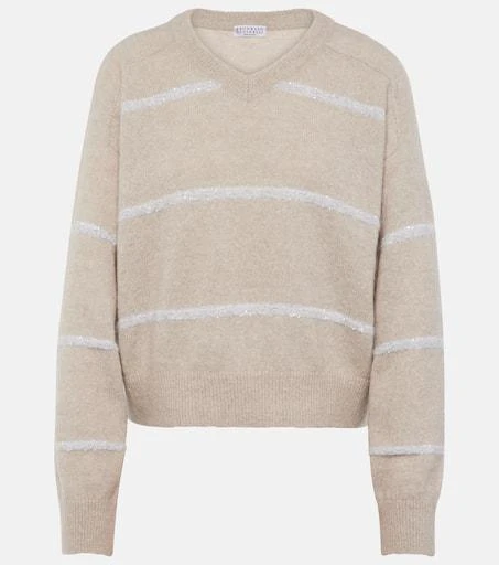 Brunello Cucinelli V-neck sweater 1