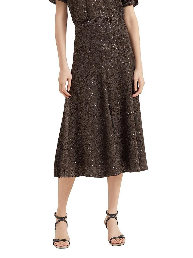 Brunello Cucinelli Linen, Cashmere and Silk Dazzling Texture Knit Skirt - Dresses & Skirts - Free Shipping - BeyondStyle Brunello Cucinelli Linen, Cashmere and Silk Dazzling Texture Knit Skirt - Dresses & Skirts - Free Shipping - BeyondStyle