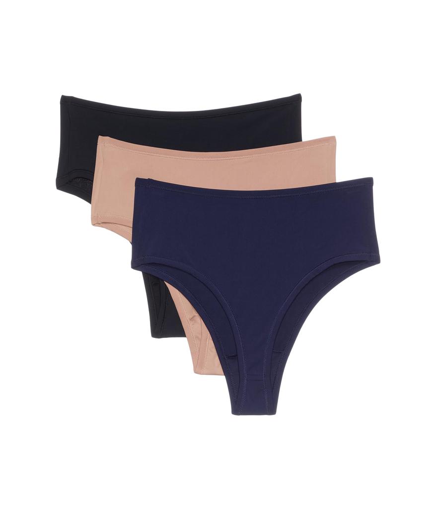 Hanky Panky YourFit™ High Cut One Size Thong 3 Pack