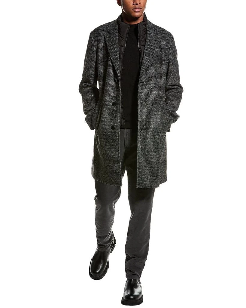 Hugo Boss Hyde Wool-Blend Peacoat 1