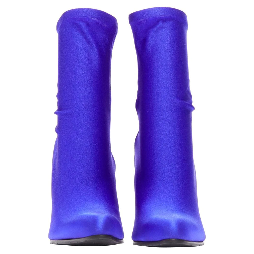 Balenciaga Demna lycra high heeled sock boots Kim Kardashian 3