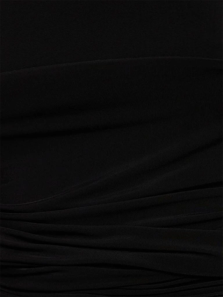TOVE Luna Viscose Blend Jersey Long Dress 4