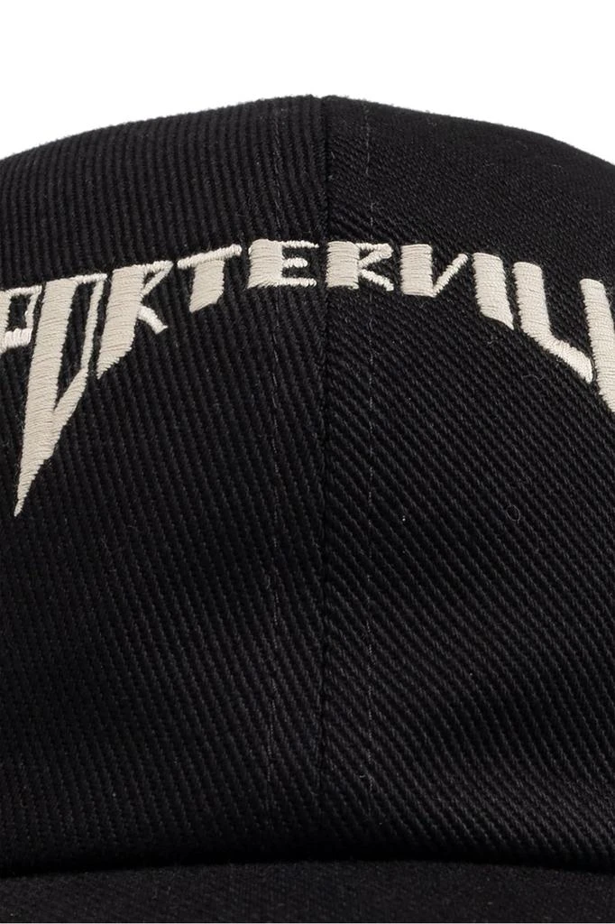 Rick Owens Rick Owens DRKSHDW Porterville Embroidered Baseball Cap 3