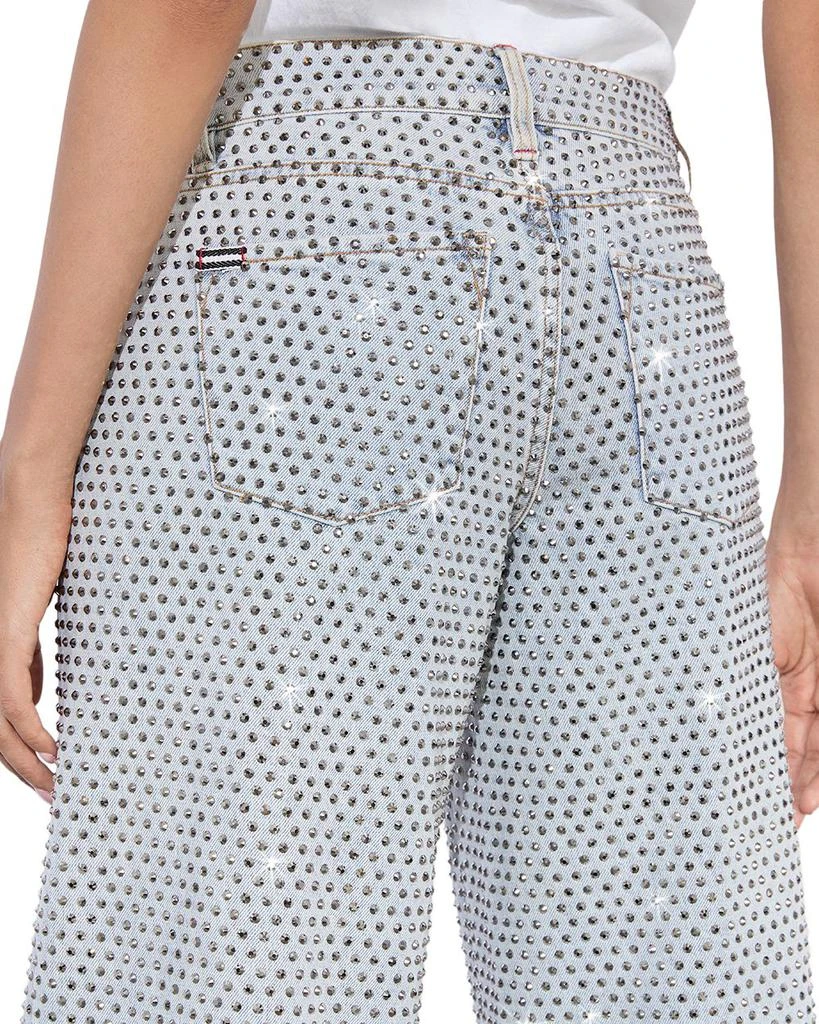 Alice + Olivia Trish Embellished Jeans in Sierra Lig 4