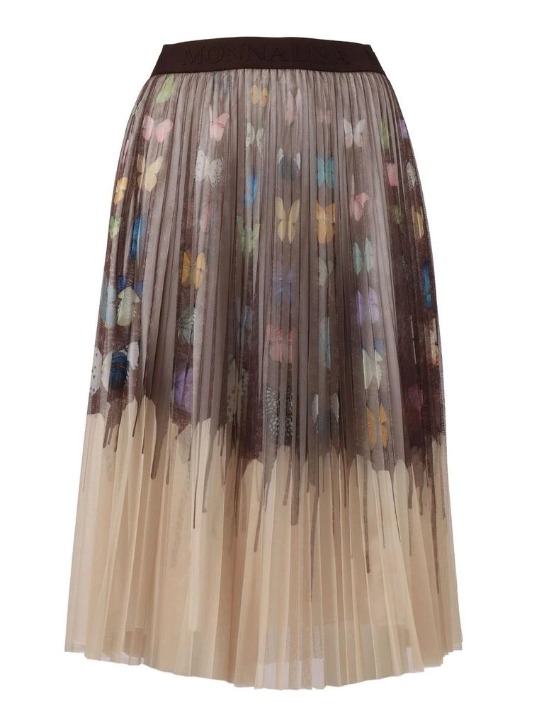 MONNALISA Monnalisa Tulle Butterfly Skirt