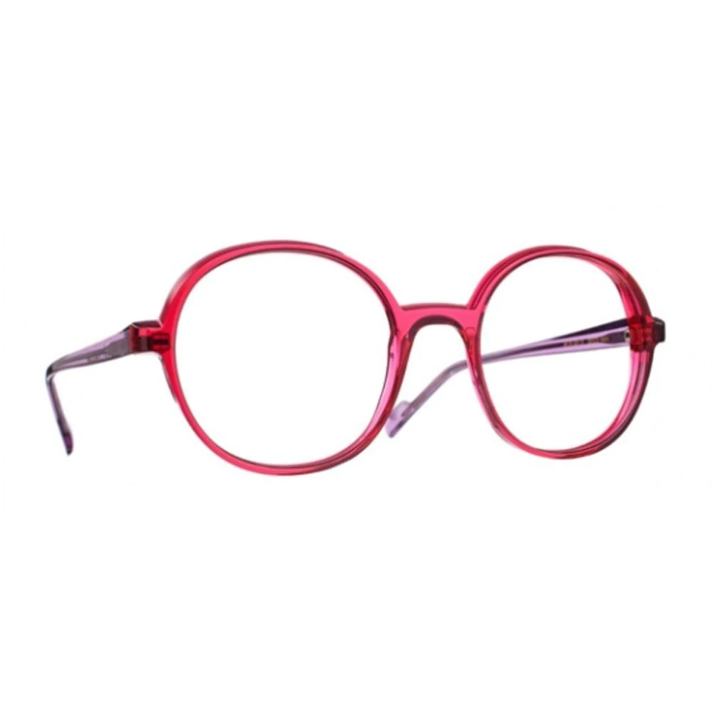 BLUSH Caroline Abram Bisou Transparent Pink Acetate Eyeglasses