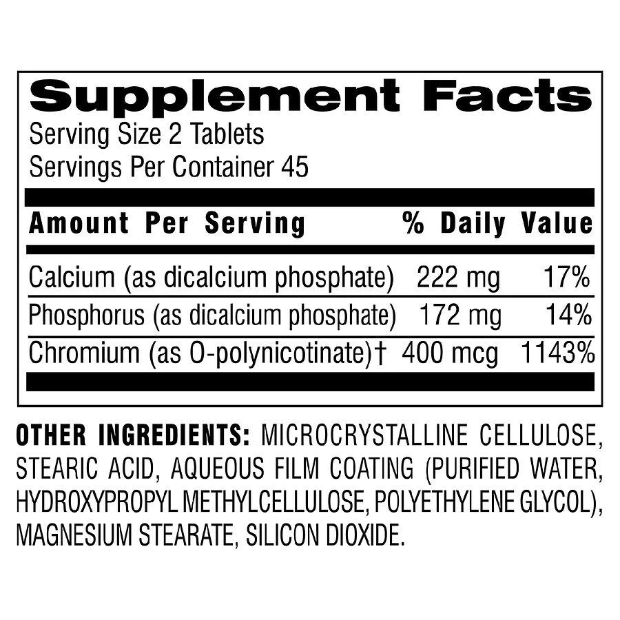Botanic Choice Chromium 200 mcg Tablets 2