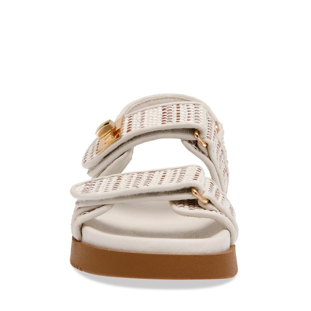 【Steve Madden】Mona プラットフォームサンダル 送料関税込み MONA Black Leather Flatform Women's Sandal – Steve Madden