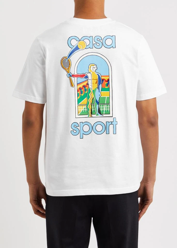 Casablanca Casa Sport printed cotton T-shirt 3