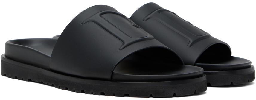 【関税&送料込】Dsquared D2 Statement Sandal DSQUARED2 Black D2 Statement Sandals - Shoes - Compare