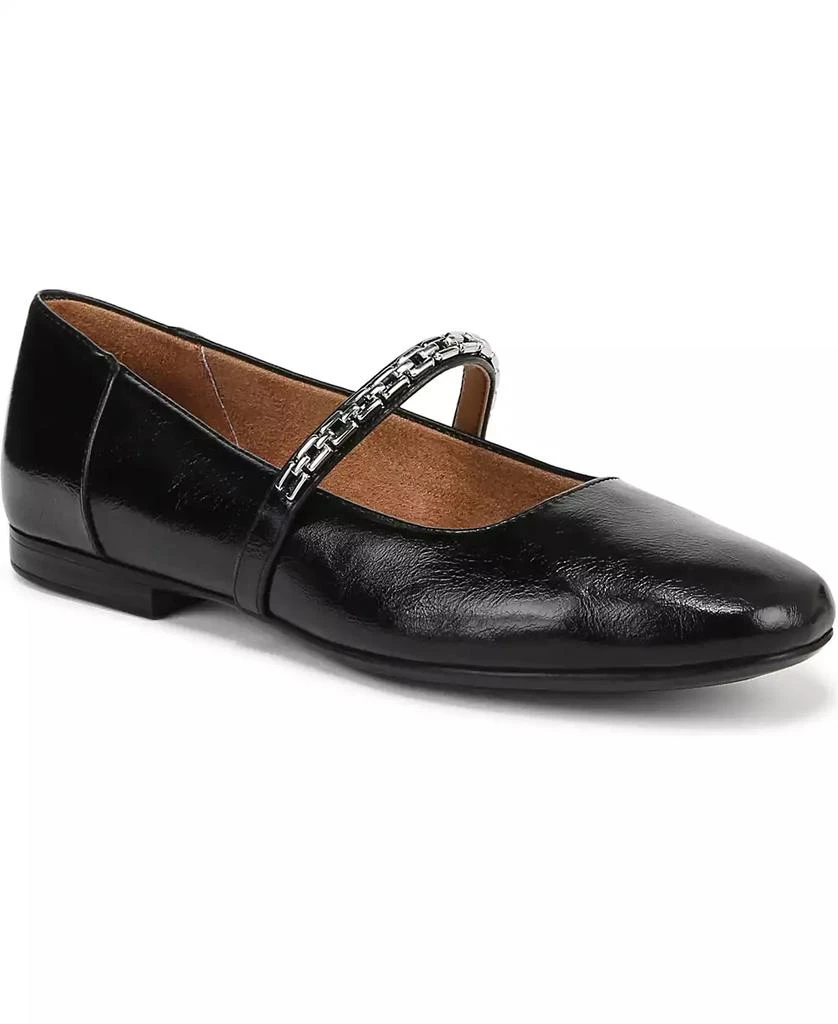 Naturalizer Women's Kelly-Chain Square Toe Mary Jane Flats 1