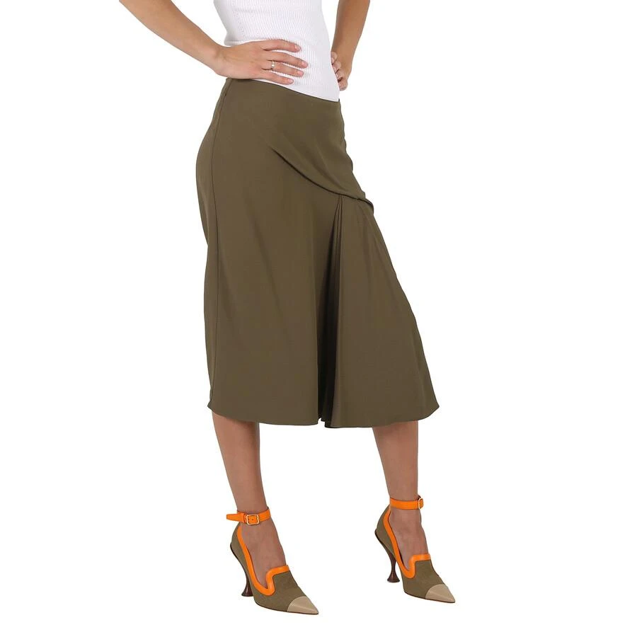 Versace Versace Ladies Caramel Draped Midi Skirt, Brand Size 36 (US Size 0) 2