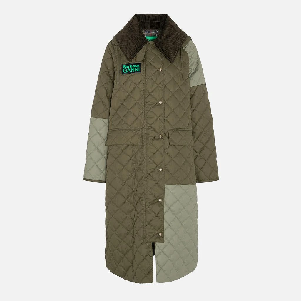 Barbour x GANNI Barbour x GANNI Burghley Quilted Shell Coat 6