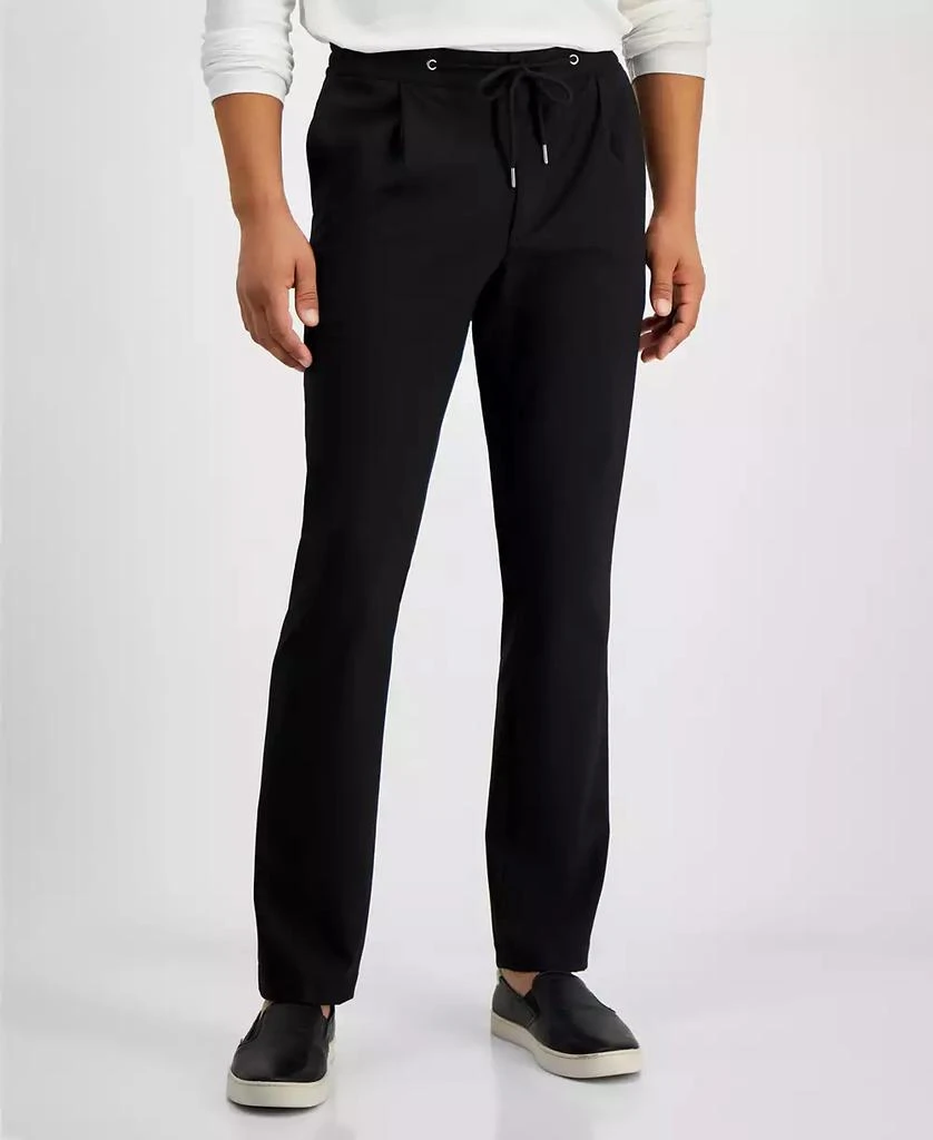 Michael Kors Men's Melangé Comfort Relaxed Trousers 3