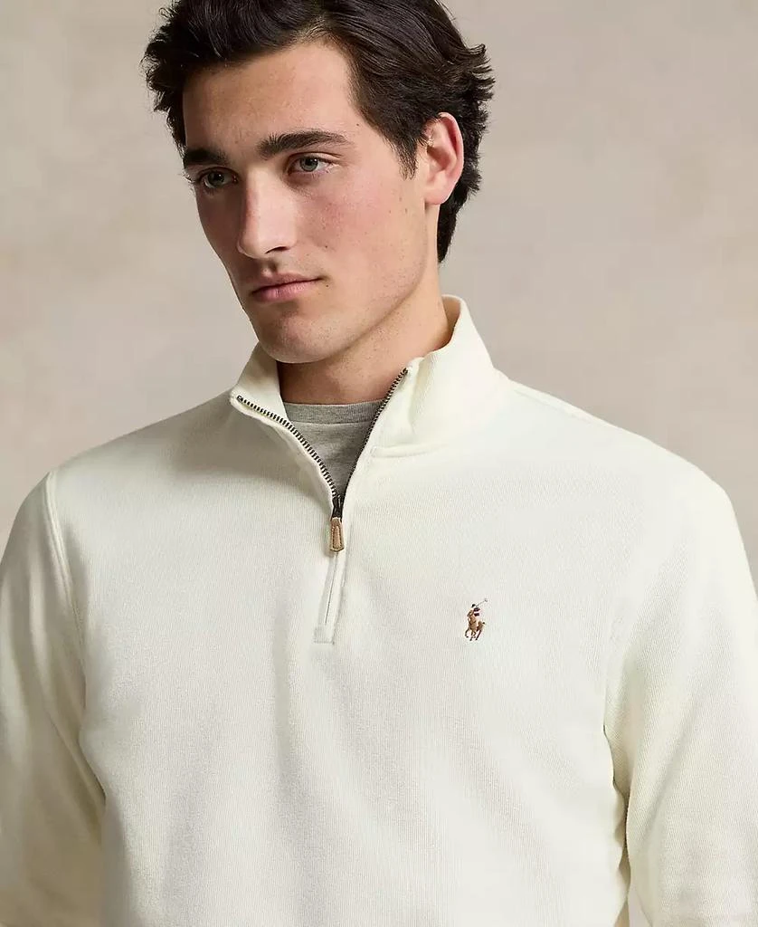 Ralph Lauren Men's Estate-Rib Cotton Quarter-Zip Pullover 3