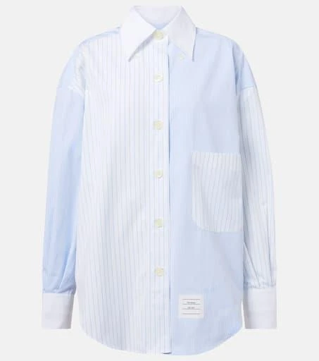 Thom Browne Pinstripe cotton poplin shirt 1