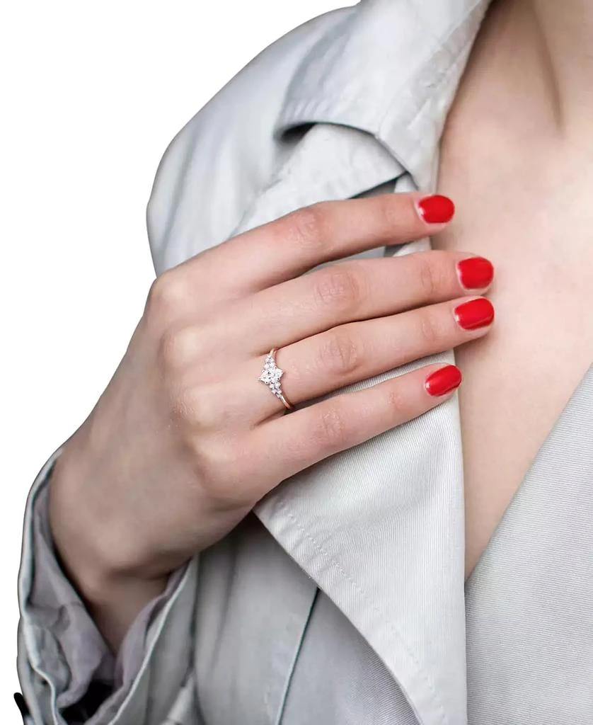 Macy
s Diamond Marquise-Cut Engagement Ring (1/2 ct. t.w.) in 14k White Gold 5