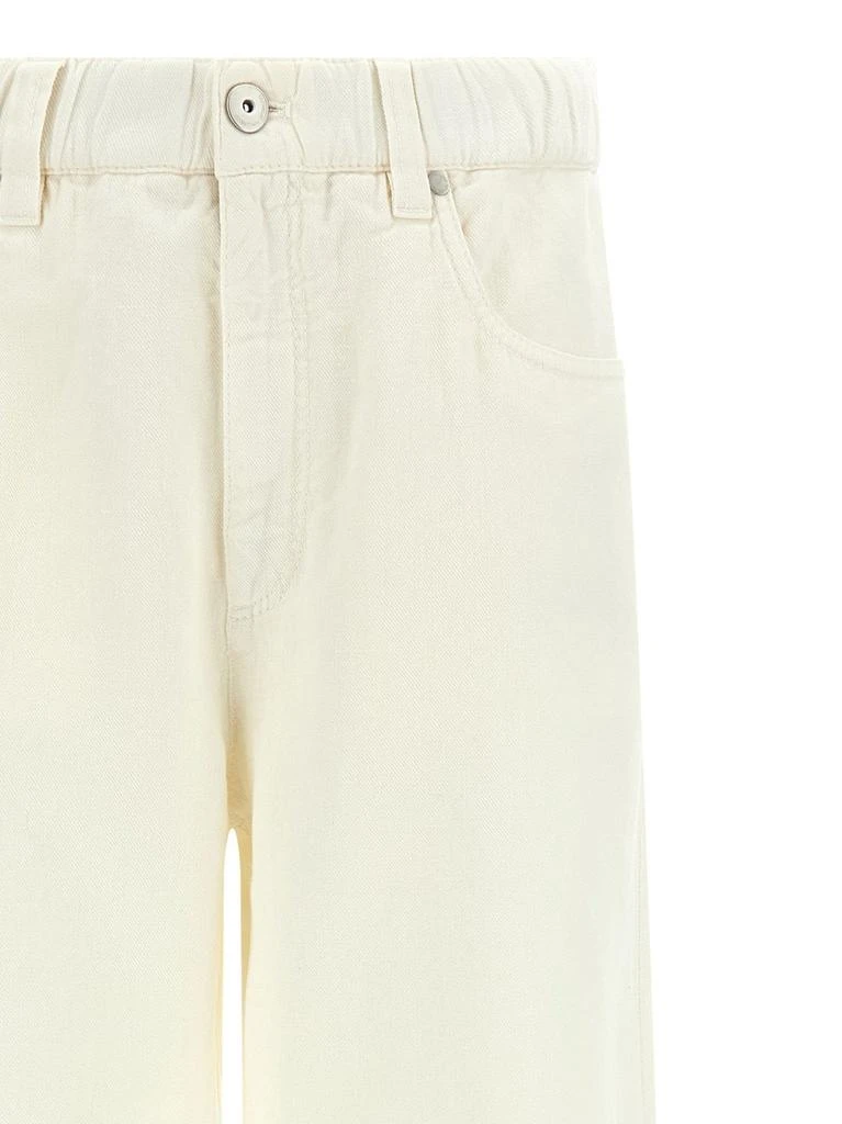 Brunello Cucinelli Brunello Cucinelli Garment-Dyed Contemporary Trousers 3