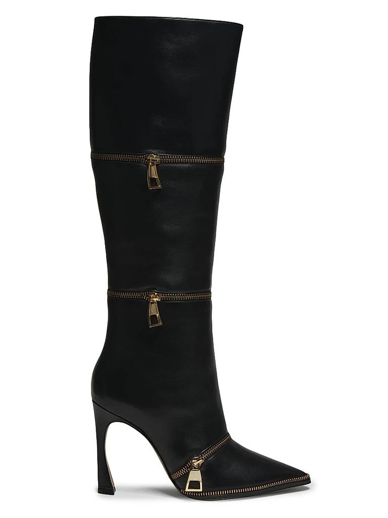 Alexandre Birman Zoe 100MM Leather Boots 1