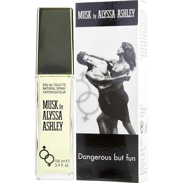 ALYSSA ASHLEY Musk for Women Eau de Toilette Spray 3.4 oz