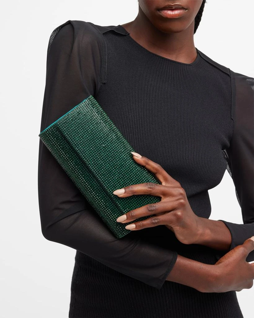Judith Leiber Perry Beaded Crystal Clutch Bag 4