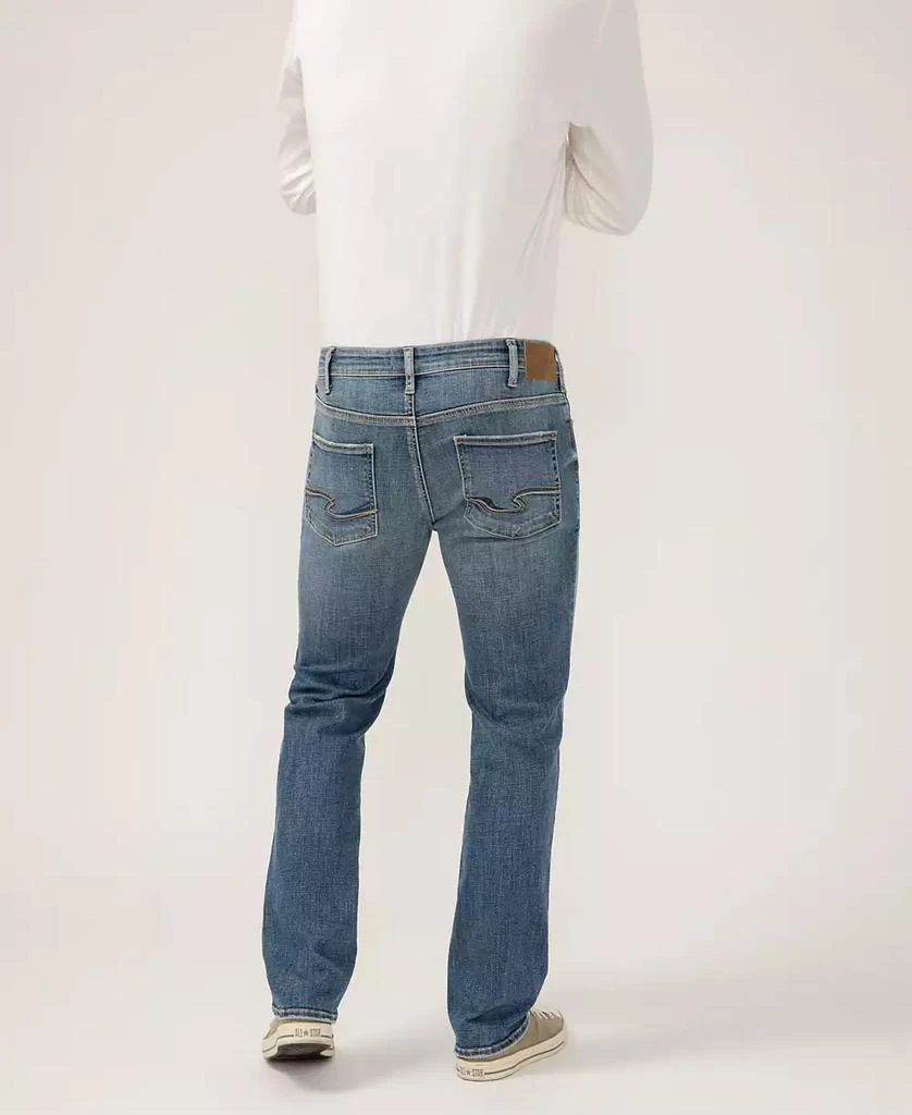 Silver Jeans Co. Men's Allan Slim Fit Straight Leg Jeans 5
