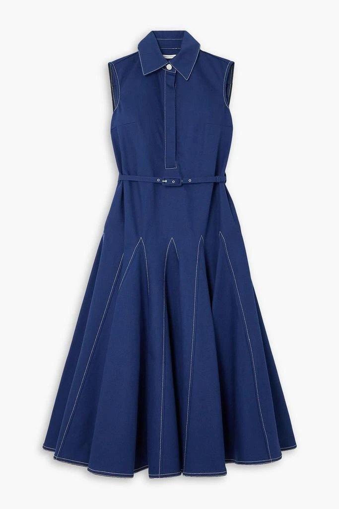 Emilia Denim Button Down Belted Dress Emilia Denim Button Down Belted Dress