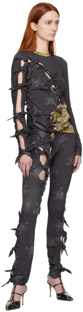 J.Kim Gray Bale Leggings 4