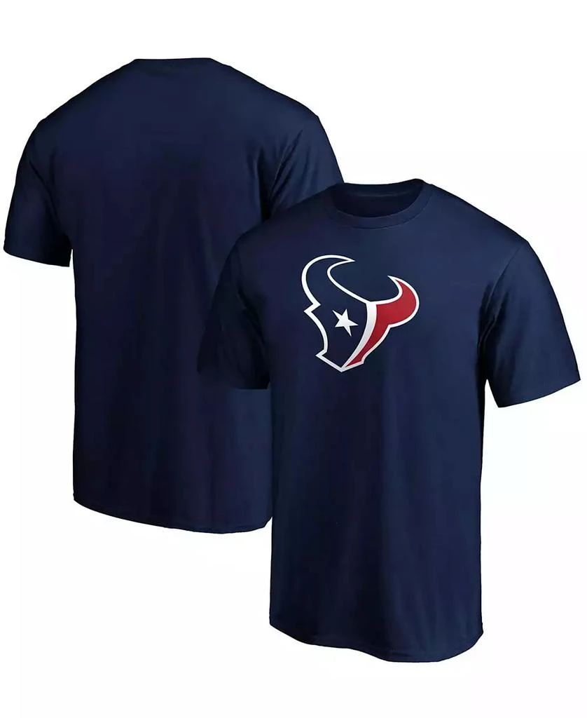 Fanatics Men's Navy Houston Texans Big and Tall Primary Team Logo T-shirt 1