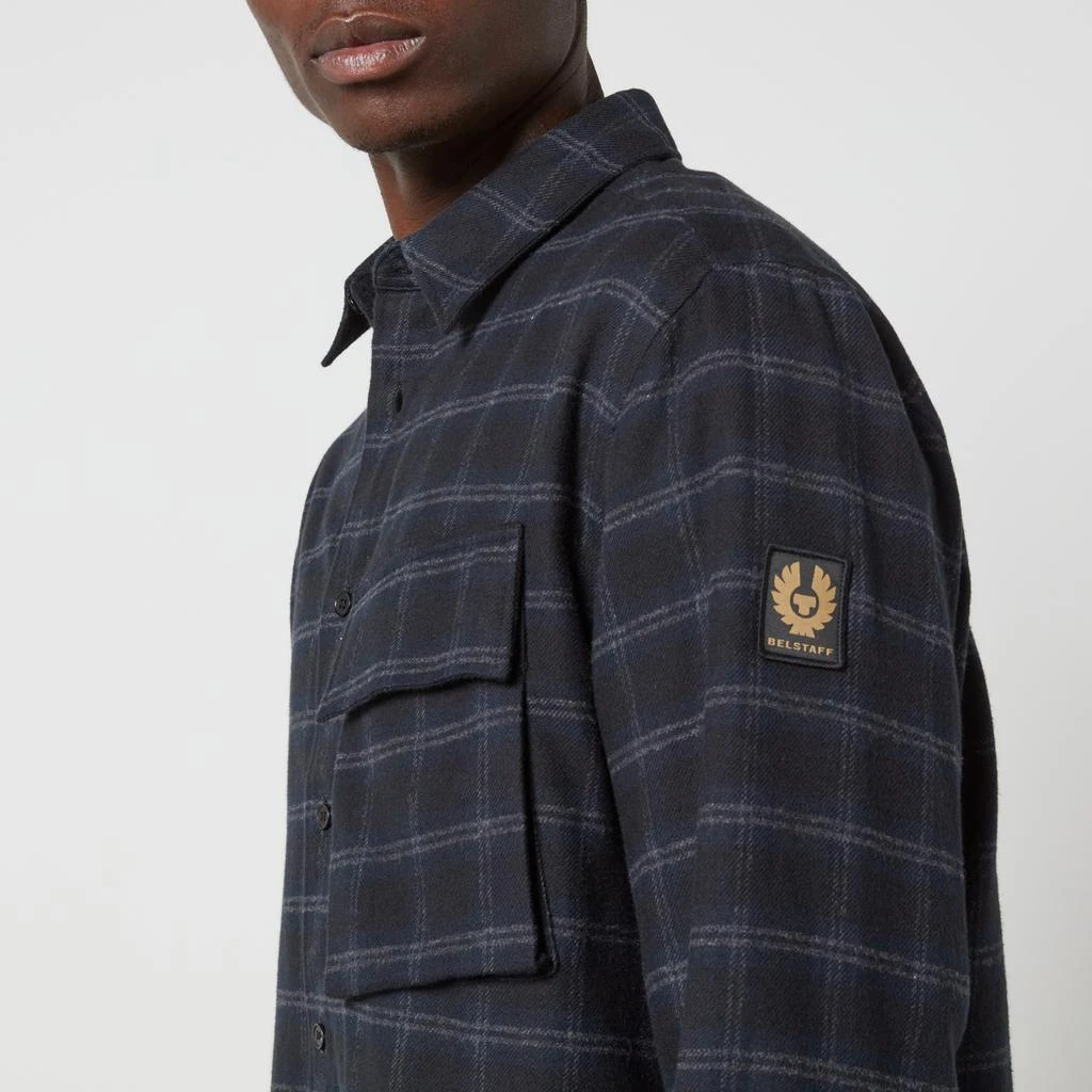 Belstaff Belstaff Scale Checked Cotton Shirt 4