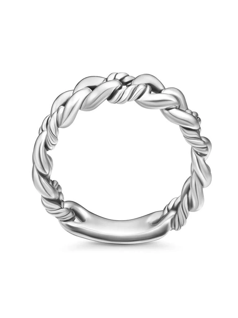 David Yurman Belmont® Curb Link Band Ring 4