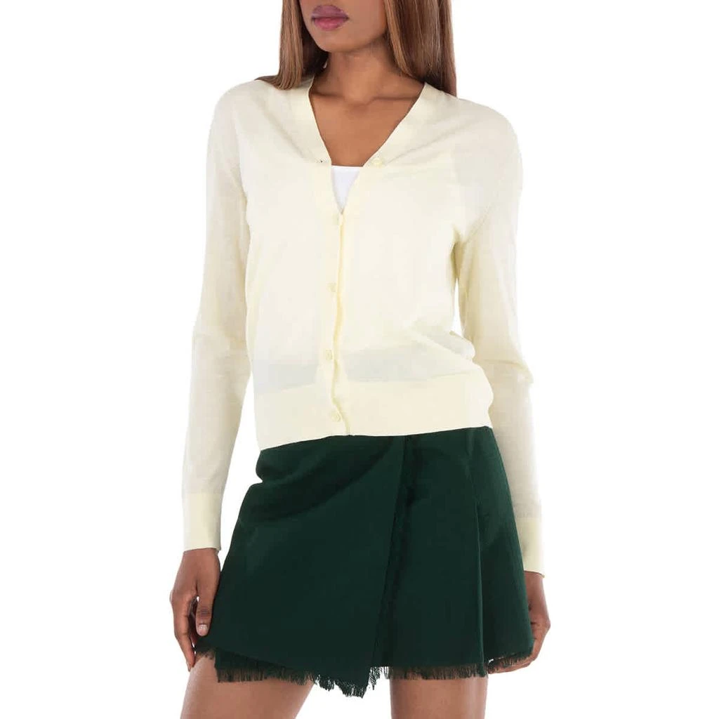 Burberry Long Sleeve Button-Up Cardigan 2