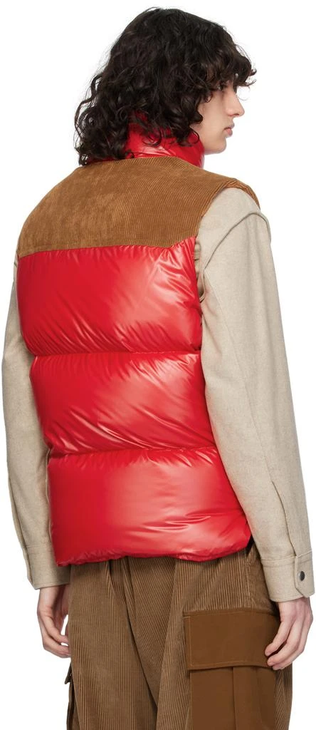 Moncler Red Ardeche Down Vest 3