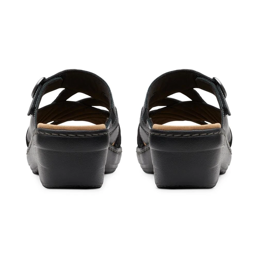 Clarks Merliah Holly Strappy Wedge Heel Platform Sandals 3