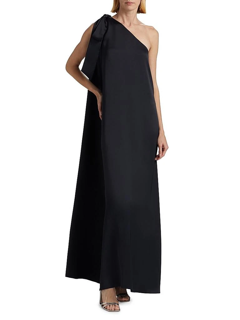 green emerald velvet dress Ramy Brook Rosella Gown, Black / 14