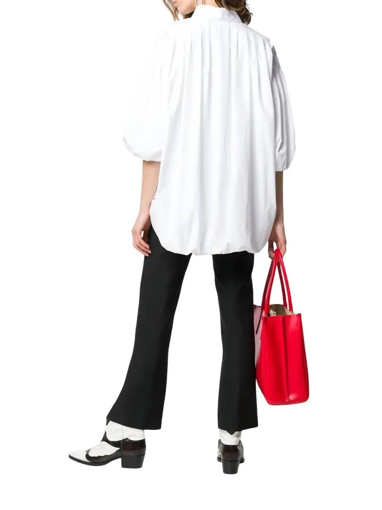 Valentino Valentino - Puff Sleeve Poplin Shirt 3