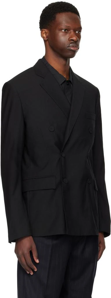 424 Black Double-Breasted Blazer 2