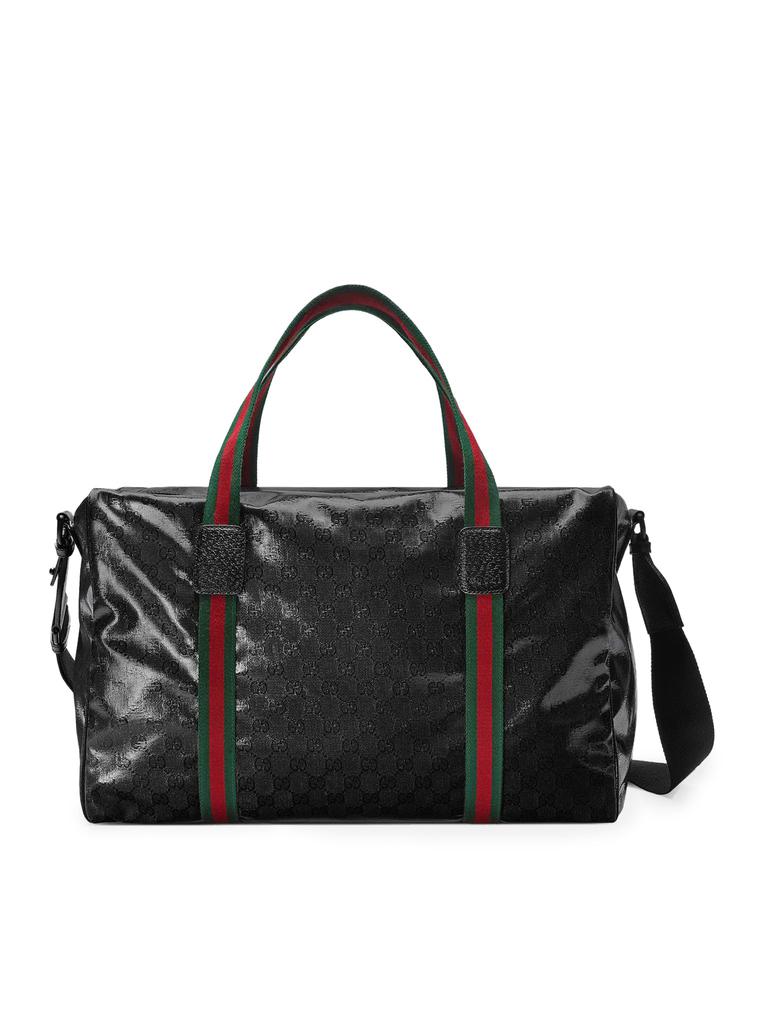 Gucci LARGE TRAVEL BAG WITH WEB DETAIL - Travel Bags