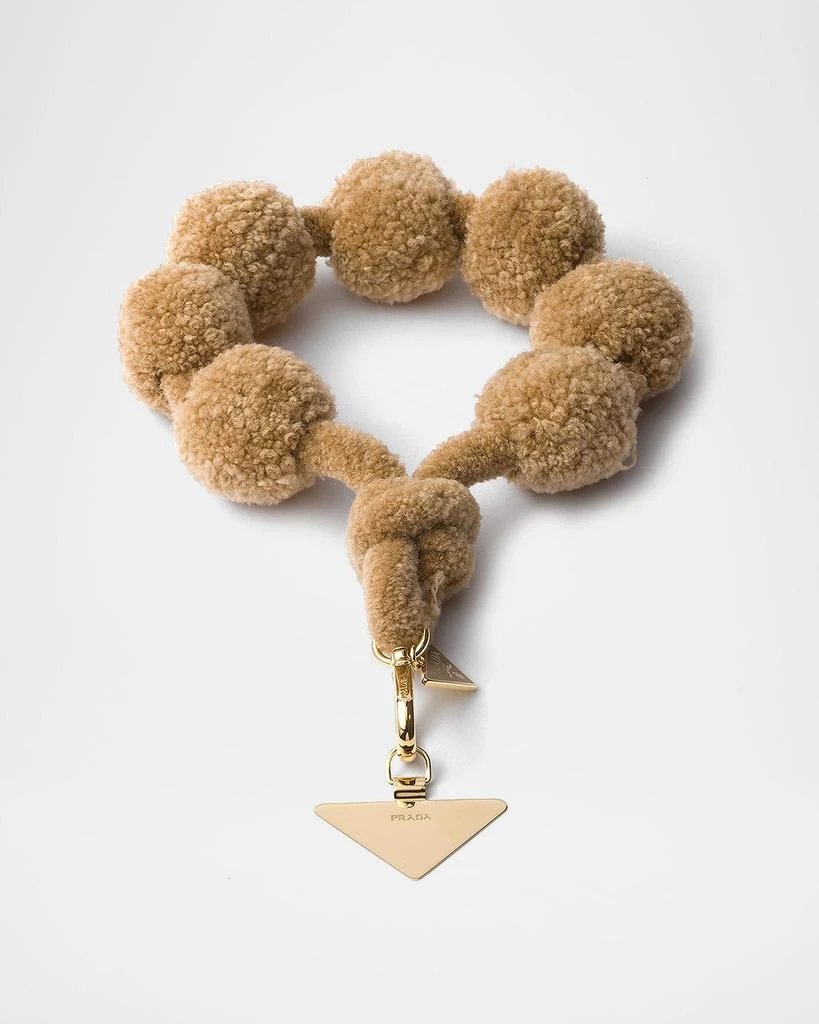 Prada Wool Smartphone Wristlet